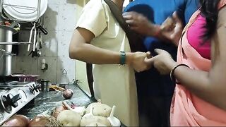 Indian guy fucked his hot stepmom and his girlfriend in a steamy Mumbai encounter