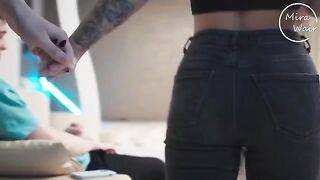 A wife arranged a sex surprise for her husband in a special way