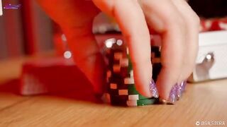 The girl lost her ass in a game and had to pay with it