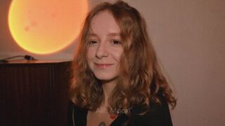 A cute girl skillfully handles my dick, showcasing her talent in a steamy session