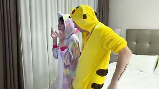 The step sister got a bit too playful after making a TikTok video