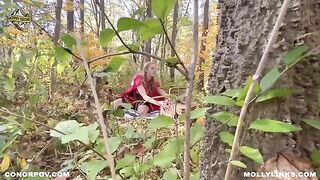 A sexy girl in a red hood is fucking with a bad wolf