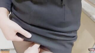 I fucked my hot Asian colleague until she came hard