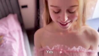 I helped my stepsister choose panties for a date