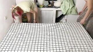 A man questions his girl about their future together in a passionate chat