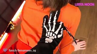 Nerdy Velma gets fucked by White Mask on Halloween night in HD