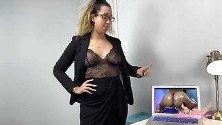 Angry wife catches you watching porn with Selena Ryan