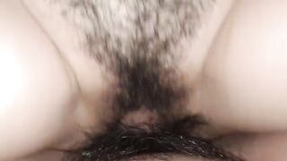 The woman has a great pussy and she loves to be filled with cum
