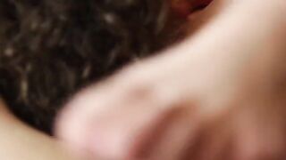 Redhead hippie gets her pussy full of sticky British sperm