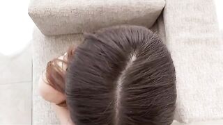 An unrivaled blowjob and handjob from an incredible Asian beauty, showcasing pure passion