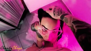 Horny DOLL ChantyChrys wants lollipop on her face