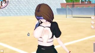 Big tits Naruto Rin Nohara 3DCG porn