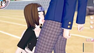 Big tits Naruto Rin Nohara 3DCG porn