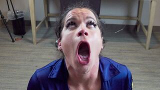 Hot cumshots on the faces of naughty girls in this poorno video