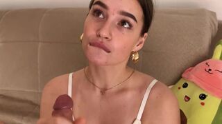 The guy promised a gentle blow job, but he lied