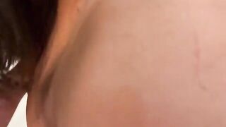 Brunette PAWG gets fucked by her stepbrother in the kitchen