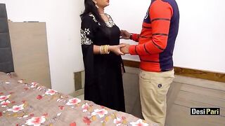 Desi Pari was fucked hard by her step-cousin brother in a rough encounter
