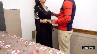 Desi Pari was fucked hard by her step-cousin brother in a rough encounter