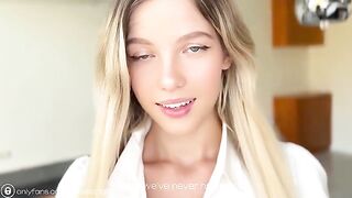 The guy cum on naked pics of his hot student-neighbor and gave a huge cumshot on her face