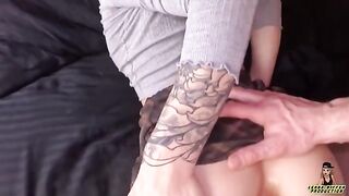 The guy teased and fucked in ass young beauty