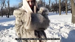 Fella walked his dog and fucked a hot slut doggy style
