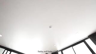 Dirty talk and phone sex with a hot babe, leading to intense fucking and JOI action