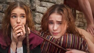 Hermione Granger accidentally fucks with a spell and has to extract it
