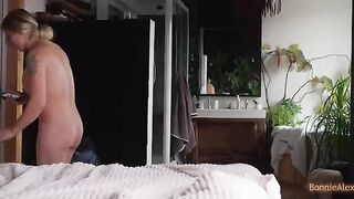 Alex caught Bonnie masturbating and they engaged in intimate acts