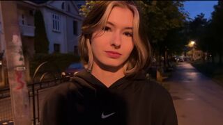 A cute 18-year-old girl met a rich guy and fucked on the first date