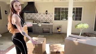 Pervert stepsis fucks her stepbrother on cam, showcasing her perfect 34D boobs