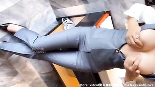 Female teacher seduces colleagues to fuck her after school