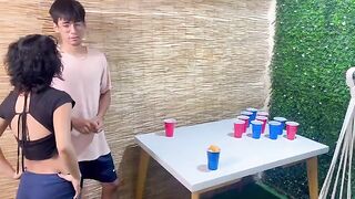 A simple game between stepbrothers turned into hot sex