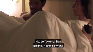 A step-niece was surprised to see her uncle walking naked in the house