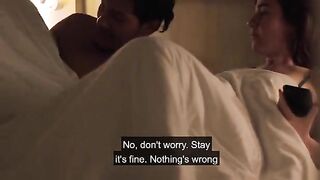 A step-niece was surprised to see her uncle walking naked in the house