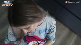 A hot morning moment with my stepsister, the best wake-up ever