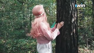 Lost in the forest, encountered a forester with impressive size