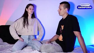 The host of the YouTube show asks adult star to name her favorite position