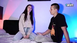The host of the YouTube show asks adult star to name her favorite position