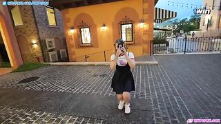 I was fed by a cute Italian stranger with pepperoni