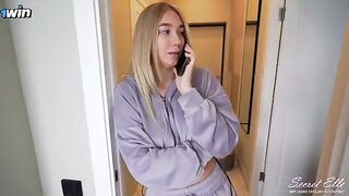 Best friend's GF rubs her pussy, but doesn't allow penetration. Secret Elle style