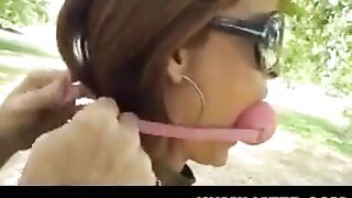 Bondage sex with two girls tied up and used for pleasure