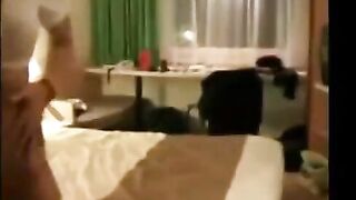 A girl went crazy with strong fella’s cock