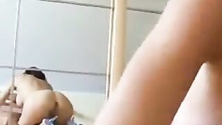 A couple enjoys private moments with excellent blowjob skills in this homemade video