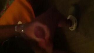 The guy jerked in front of the mirror and experienced incredible pleasure