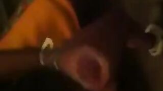 The guy jerked in front of the mirror and experienced incredible pleasure
