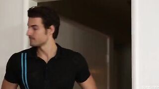 The guy carefully fucked a mulatto in a condom