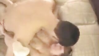 A drunken son was fucked by his mother, who couldn’t refuse sex