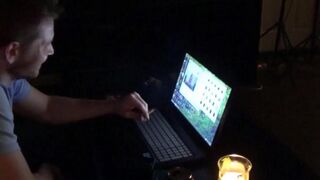 Wife attacked her husband’s balls after watching porn