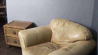 Wife attacked her husband’s balls after watching porn