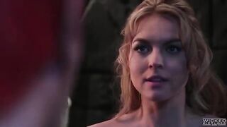 Blonde slut Keira Nicole fucked by a hard cock in the bedroom